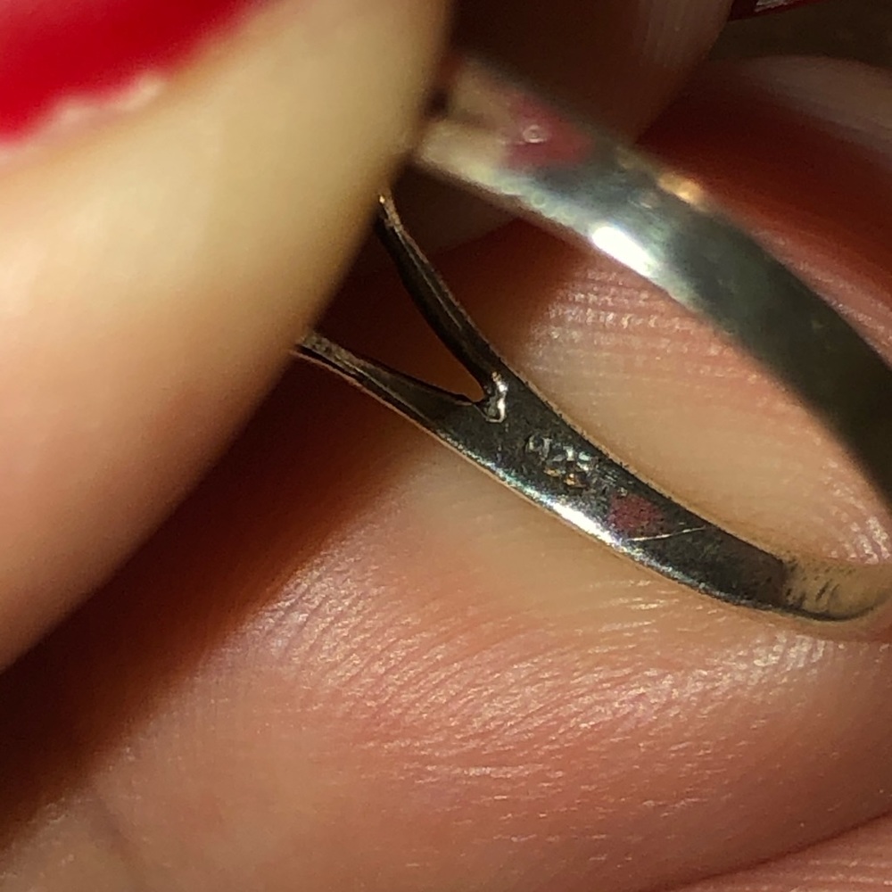 Tiny Two Stone Turquoise Ring - image 5